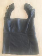Zara top  faux leather  nieuw zonder kaartje M, Ophalen of Verzenden, Zo goed als nieuw, Zwart, Zonder mouw