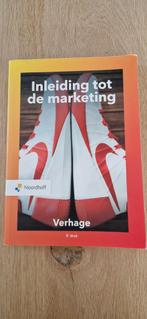 Inleiding tot de marketing - Verhage, Ophalen of Verzenden, Gelezen, Economie en Marketing, Verhage