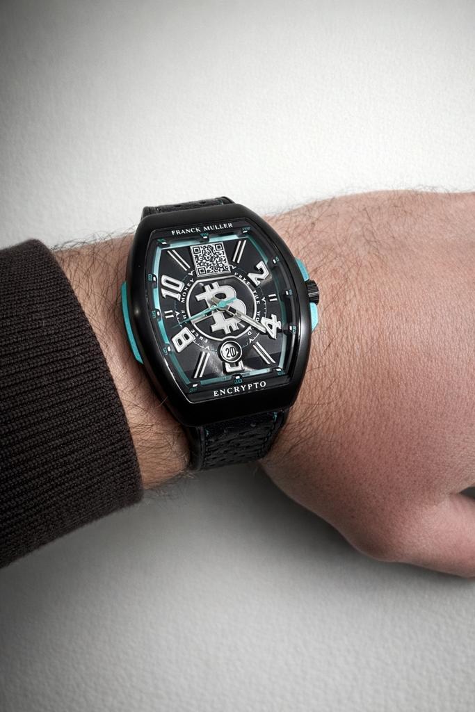 Franck Muller Vanguard Encrypto – Free the Money – Uniek, Sieraden, Tassen en Uiterlijk, Horloges | Heren, Nieuw, Polshorloge