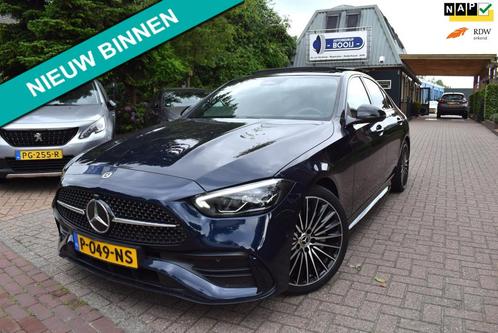 Mercedes-Benz C-klasse 200 Launch Edition AMG Line AUTOM/PAN, Auto's, Mercedes-Benz, Bedrijf, Te koop, C-Klasse, ABS, Achteruitrijcamera
