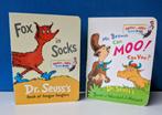 Blokboekjes Fox in Socks & Mr. Brown can Moo/Dr. Seuss, Boeken, Ophalen of Verzenden, Gelezen