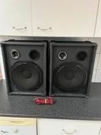 Set breedband ? disco , carnaval , PA , luidsprekers / boxen, Gebruikt, 60 tot 120 watt, Front, Rear of Stereo speakers, Ophalen