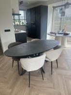 Eettafel, Huis en Inrichting, Tafels | Eettafels, Ophalen, Overige materialen, 50 tot 100 cm, Zo goed als nieuw