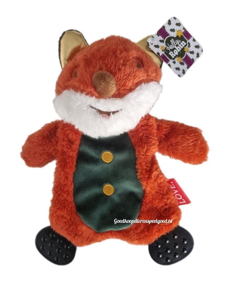 Hondenspeelgoed    " Kerst vos knisper speelgoed  ", Dieren en Toebehoren, Hondenspeelgoed, Nieuw, Knuffels, Ophalen of Verzenden