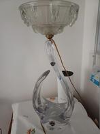 Kristallen tafel lamp(cristal de france) ezan model schaal/k, Antiek en Kunst, Antiek | Lampen, Ophalen