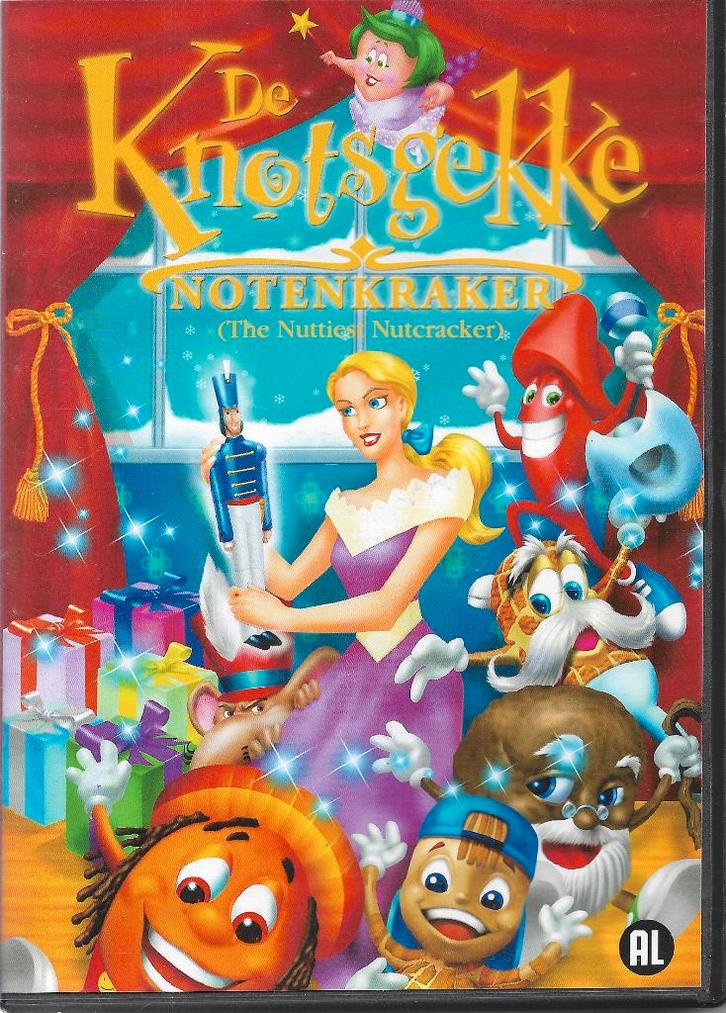 De Knotsgekke Notenkraker DVD, Cd's en Dvd's, Dvd's | Tekenfilms en Animatie, Zo goed als nieuw, Amerikaans, Tekenfilm, Alle leeftijden