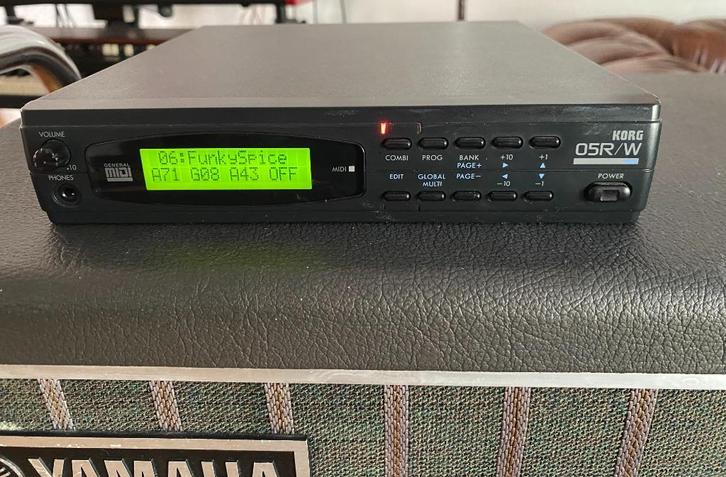Korg 05R/W Sound Module, Muziek en Instrumenten, Soundmodules, Gebruikt, Korg, Ophalen of Verzenden