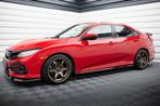 Voorlip spoiler sideskirt diffuser - Honda Civic Si 17-22, Ophalen of Verzenden