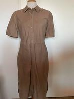 Prachtige suède leren jurk Arma nw m 36 zandkleur was 400E, Verzenden, Nieuw, Maat 36 (S), Beige
