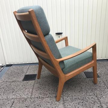 Senator fauteuil PJ Danmark Deens design eiken vintage beschikbaar voor biedingen