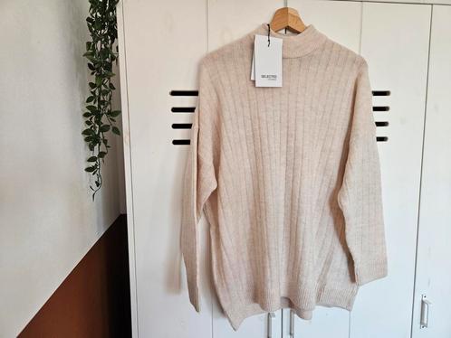 Selected Femme trui merino wol maat M nieuw beige wit creme, Kleding | Dames, Truien en Vesten, Nieuw, Maat 38/40 (M), Beige, Ophalen of Verzenden