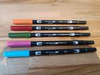 Tombow ABT dual brush pennen, Hobby en Vrije tijd, Tekenen, Ophalen of Verzenden, Zo goed als nieuw