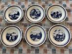 Ontbijtbordjes Zuivelland., Antiek en Kunst, Ophalen of Verzenden
