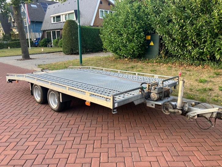 witteveen  r2430 autoambulance elektrische lier bj 2015 moo, Auto diversen, Aanhangers en Bagagewagens, Zo goed als nieuw, Ophalen