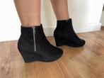 Enkellaarzen maat 38, Zwart, Lage of Enkellaarzen, Ophalen of Verzenden, Gedragen
