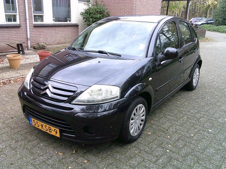 Citroën C3 1.1 I 2010 Zwart, nieuwe APK november 2026, Auto's, Citroën, Bedrijf, C3, Benzine, C, Hatchback, Handgeschakeld, Origineel Nederlands