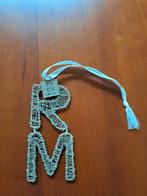 Rivièra Maison kersthanger  / ornament met de letters RM, Huis en Inrichting, Ophalen of Verzenden, Zo goed als nieuw