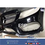W205 C43 AMG VOORBUMPER + DIAMOND GRIL Mercedes C Klasse 201, Auto-onderdelen, Carrosserie en Plaatwerk, Voor, Bumper
