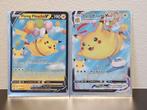 Flying Pikachu V + Flying pikachu Vmax + 2 Sleeve's, Hobby en Vrije tijd, Ophalen of Verzenden, Nieuw, Meerdere kaarten, Foil