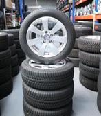 Mercedes C-klasse velgen 16 inch + winterbanden 5x112, 205 mm, Velg(en), 16 inch, Gebruikt