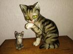 Goebel poes - kat -  een grote en een kleine, Ophalen of Verzenden, Zo goed als nieuw, Dier