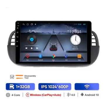 Fiat 500 Android Autoradio | 2007 t/m 2015 | Carplay
 beschikbaar voor biedingen