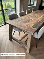 Oud eiken (barnwood) keukentafel -kloostertafel op maat, Ophalen, Nieuw