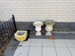 Tuin potten en waterbak, Tuin en Terras, Ophalen, Gebruikt