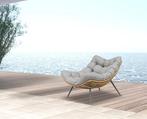 Sens-Line - Elise Relaxfauteuil - Bruin - Wicker, Tuin en Terras, Ophalen of Verzenden, Nieuw