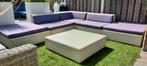 Luxe Wicker Loungeset met Tafel, Ophalen, Gebruikt, 6 zitplaatsen, Loungeset
