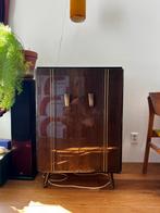 Houten Sterio Kast, Ophalen, 100 tot 150 cm, 50 tot 100 cm, Zo goed als nieuw