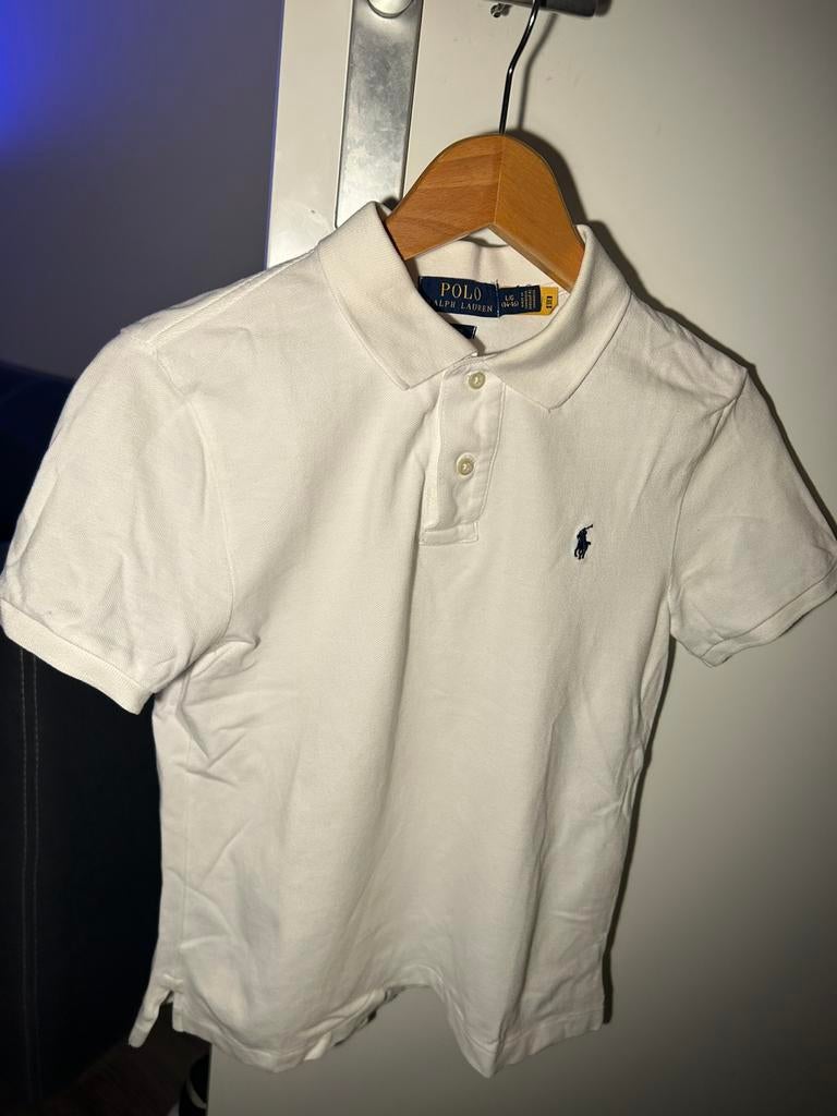 Ralph Lauren Kinder polo, Ophalen of Verzenden, Zo goed als nieuw, Overige maten, Wit