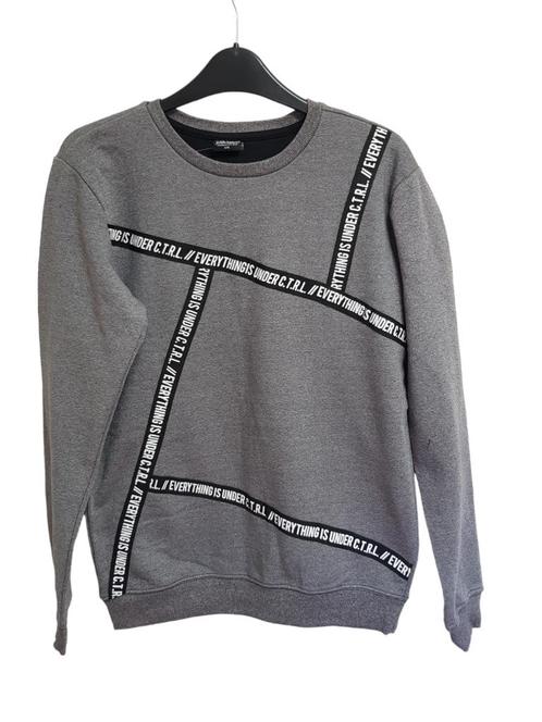Stoere grijze sweater maat 170. NIEUW!, Kinderen en Baby's, Kinderkleding | Maat 170, Nieuw, Jongen, Trui of Vest, Verzenden