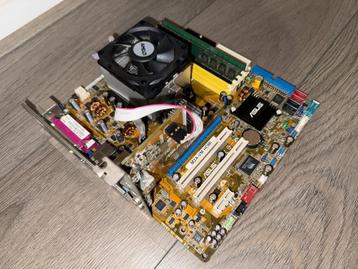 Asus M2A-VM HDMI + AMD X2 4000 + 2GB beschikbaar voor biedingen