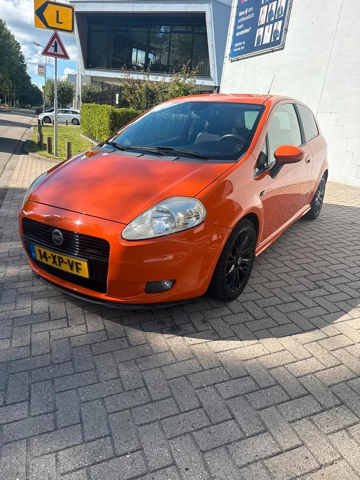 Fiat Punto Sport 1.4 16V Turbo 3DR 2007, Auto's, Fiat, Bedrijf, Punto, Benzine, C, Hatchback, Handgeschakeld, Origineel Nederlands