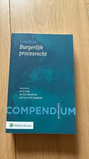 Compendium van het burgerlijk procesrecht beschikbaar voor biedingen