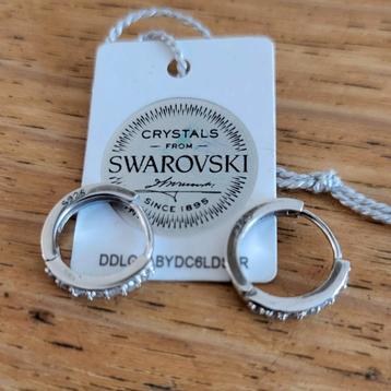 Swarovski oorbellen met kristal beschikbaar voor biedingen