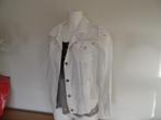 NIEUW Stoer Spijkerjasje Denim Colbertje t.w.v. 39,95 in S, Wit, Nieuw, Ophalen of Verzenden, Jasje