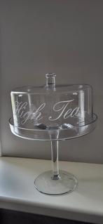 Rivièra Maison glazen Taartplateau/stolp - High Tea, Ophalen of Verzenden, Zo goed als nieuw