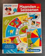 Spelend leren maanden en seizoenen, Clementoni, Ophalen of Verzenden, Zo goed als nieuw