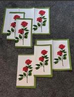 Vintage placemats met servetten, Ophalen of Verzenden, Placemat