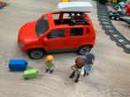 Playmobil gezinswagen + dakkoffer 5436 ( gezinsauto auto, Ophalen of Verzenden, Zo goed als nieuw
