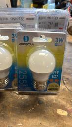 Led e27 3w 4000 k 9x, Ophalen of Verzenden, Zo goed als nieuw, E27 (groot), Led-lamp
