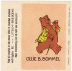 Ollie B.Bommel - plaatje van Luteijn, Verzenden, Olivier B, Bommel en Tom Poes, Plaatje, Poster of Sticker