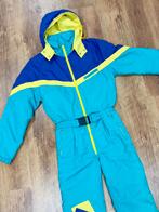 Vintage retro skipak - Turquoise, geel, paars maat XS/S, Ophalen of Verzenden, Vintage, Maat 34 (XS) of kleiner, Gedragen