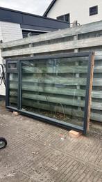 HR++ raam met kozijn, Ophalen, Gebruikt, Inclusief glas, 75 tot 150 cm