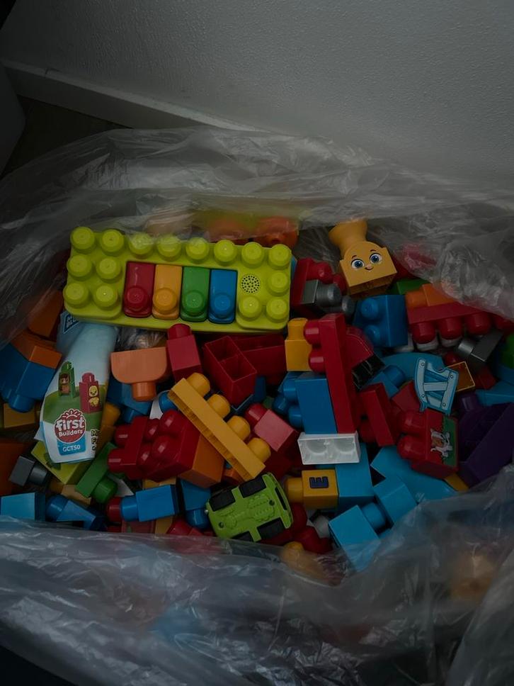 Grote partij Megabloks, Kinderen en Baby's, Speelgoed | Bouwstenen, Gebruikt, Megabloks, Ophalen
