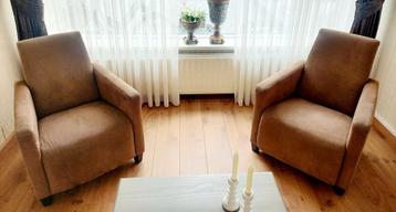 Set van 2 fauteuils beschikbaar voor biedingen