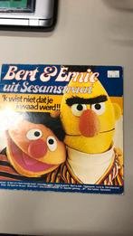 LP Bert en Ernie ‘k Wist niet dat je kwaad werd in redelijke, Cd's en Dvd's, Vinyl | Kinderen en Jeugd, Gebruikt, Ophalen of Verzenden