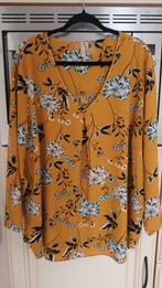 Only Carmakoma Tuniek Maat 54, Geel, Maat 46/48 (XL) of groter, Nieuw, Ophalen of Verzenden